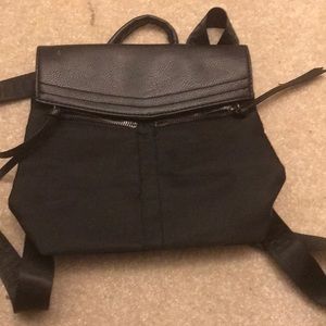 Botkier New York Leather & Nylon Mini Backpack